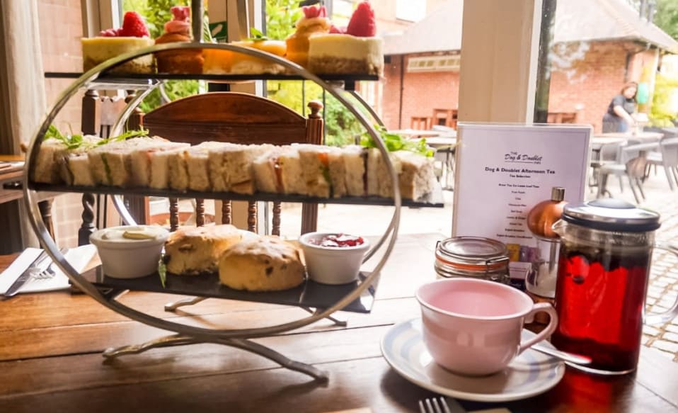 Afternoon tea in Staffordshire